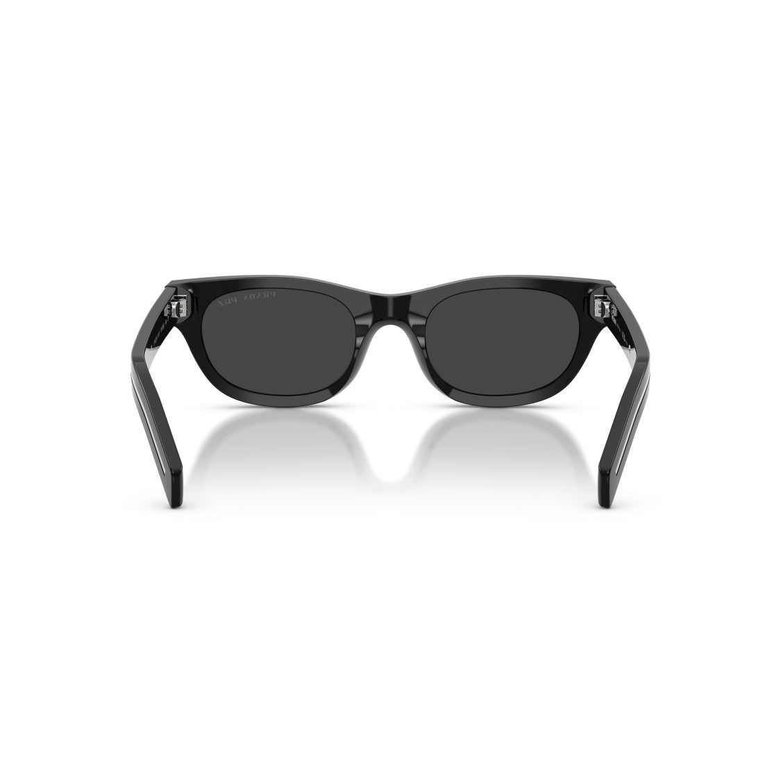 Prada 0Pr C09s Rectangular Black Acetate Sunglasses