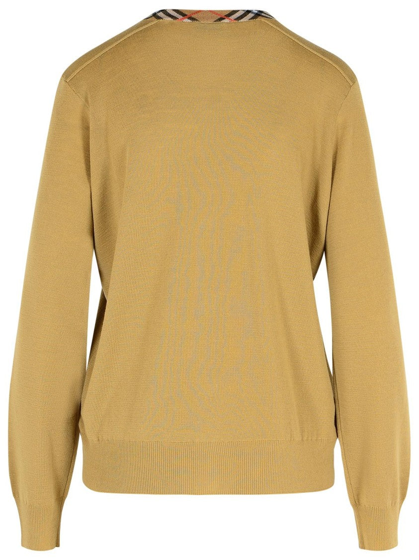 Burberry Beige Wool Sweater