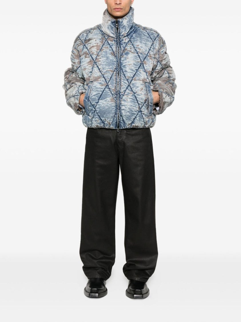 Diesel Multicolour Quilted Jacket