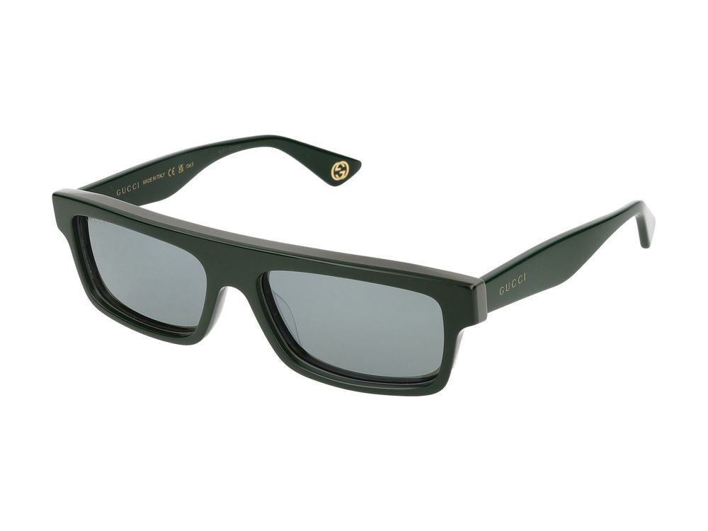 Gucci Sunglasses Gg1616s 003 Green Green Silver 57/16/145