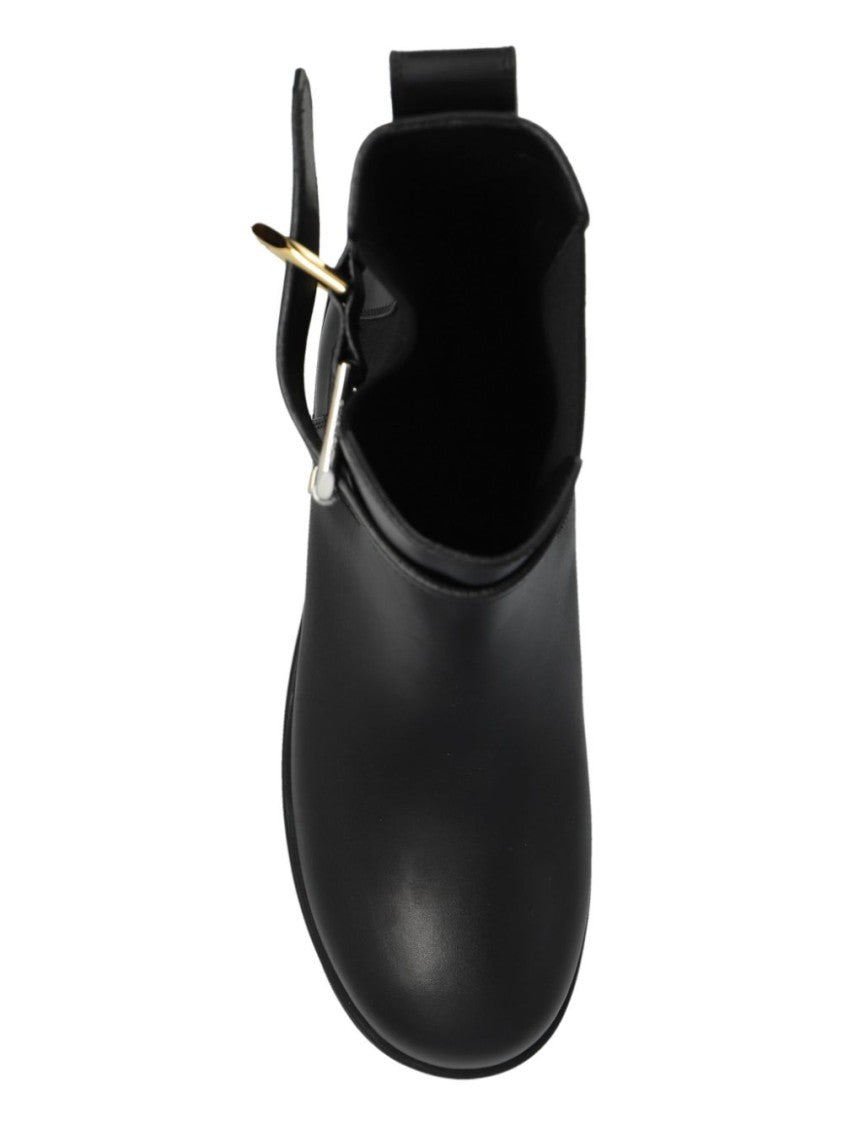 Givenchy Black Calf Leather Boots