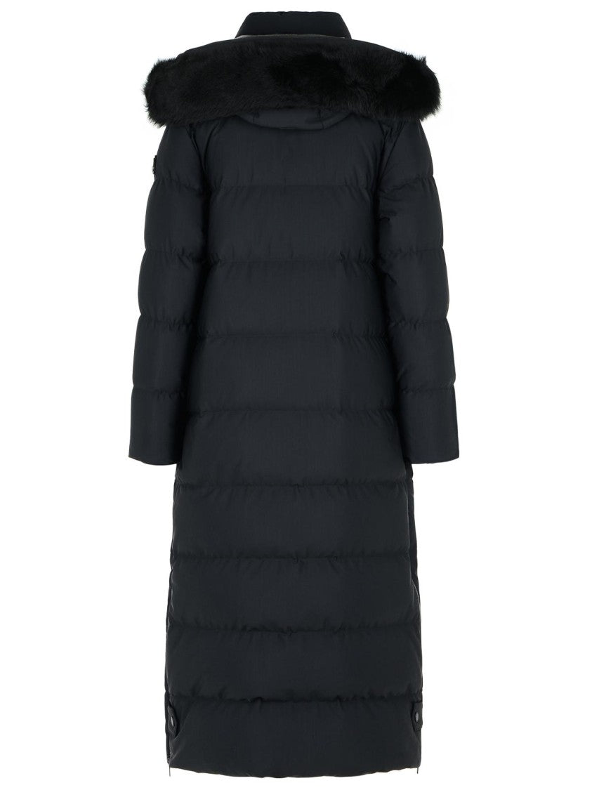 Moose Knuckles 'Chelia' Black Polyamide Blend Parka