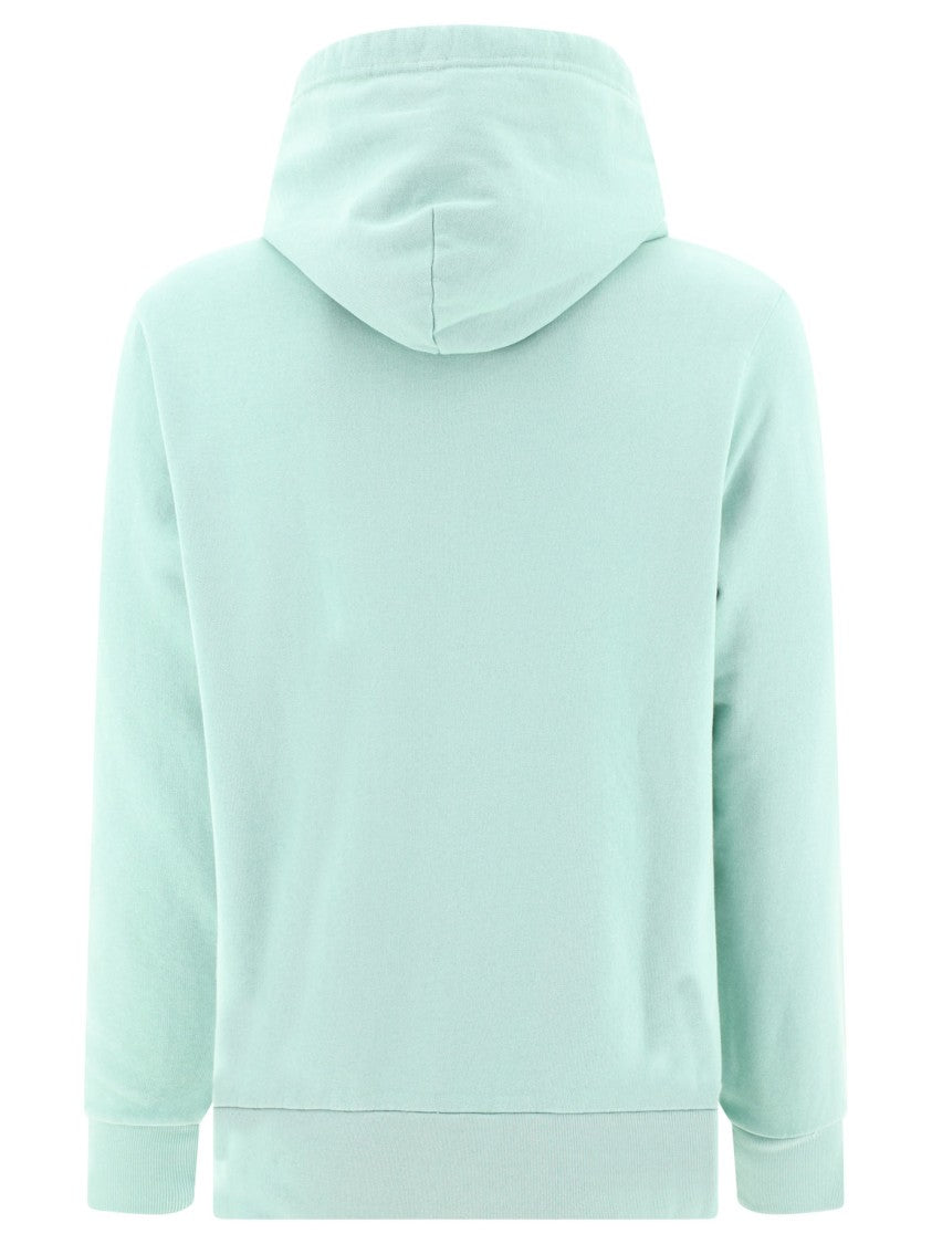 Polo Ralph Lauren Light Blue Hoodie With Drawstring