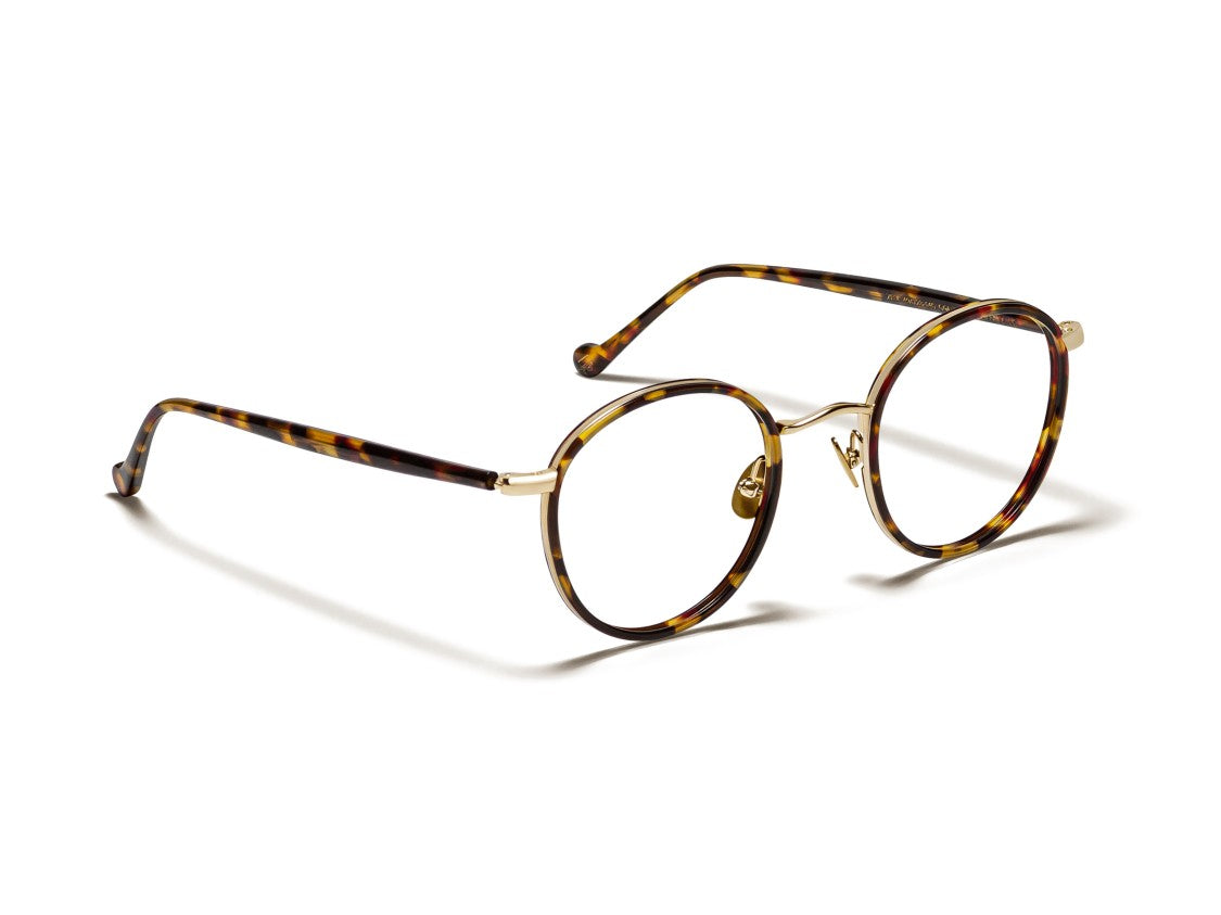 Moscot Tortoiseshell Or-Zev2-O Round Eyeglasses