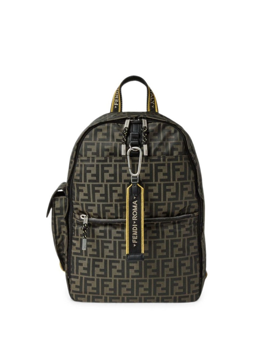 Fendi Monogram Structured Convertible Backpack