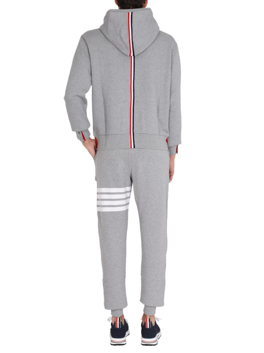 Thom Browne Hooded Sweatshirt With Drawstring