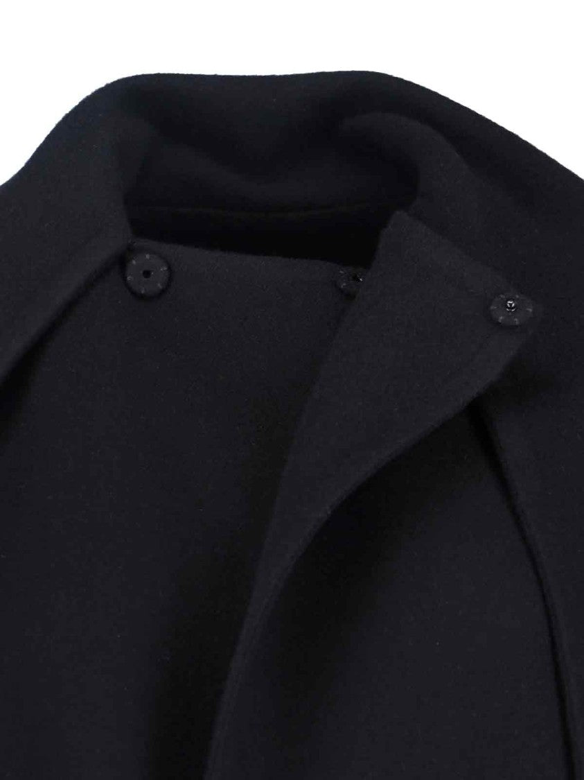 Balenciaga Tailored Black Jacket With Minimalist Design