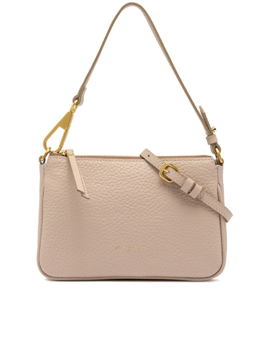 Gianni Chiarini Brooke Pebbled Leather Adjustable Strap Handbag