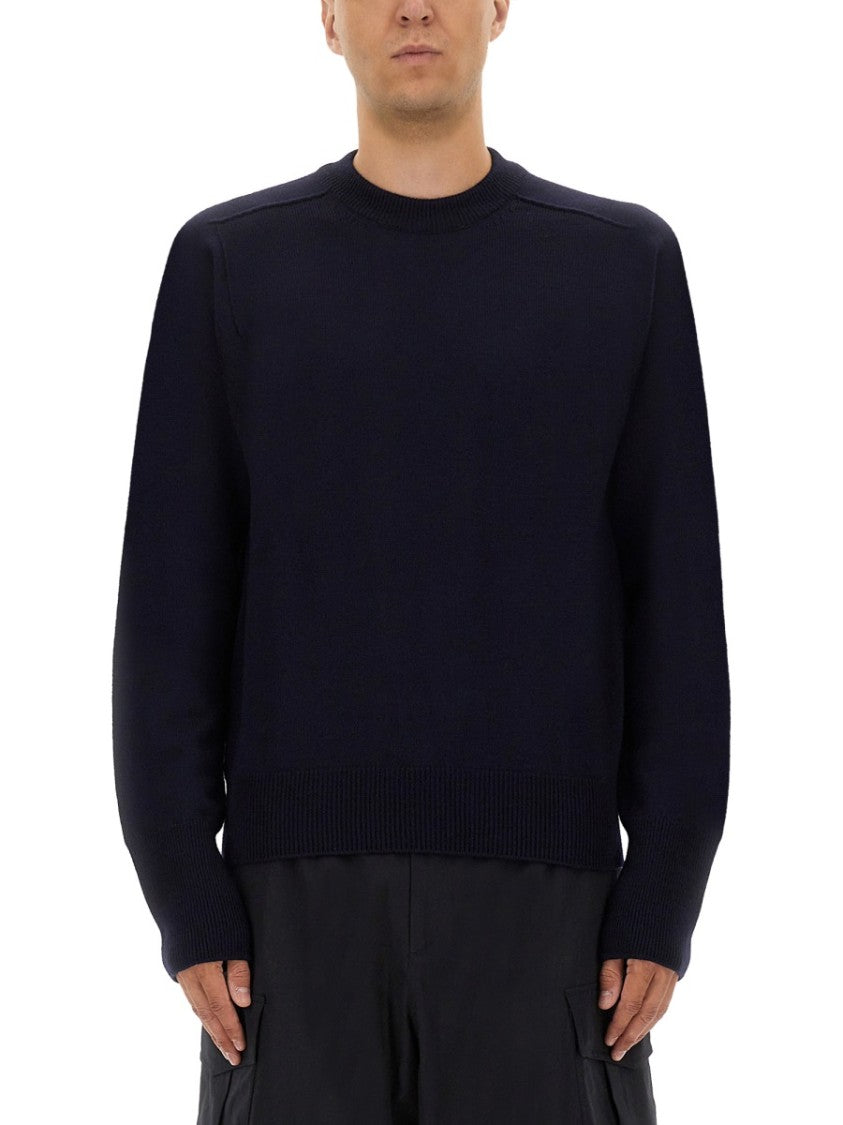 Studio Nicholson Crew Neck Black Sweater