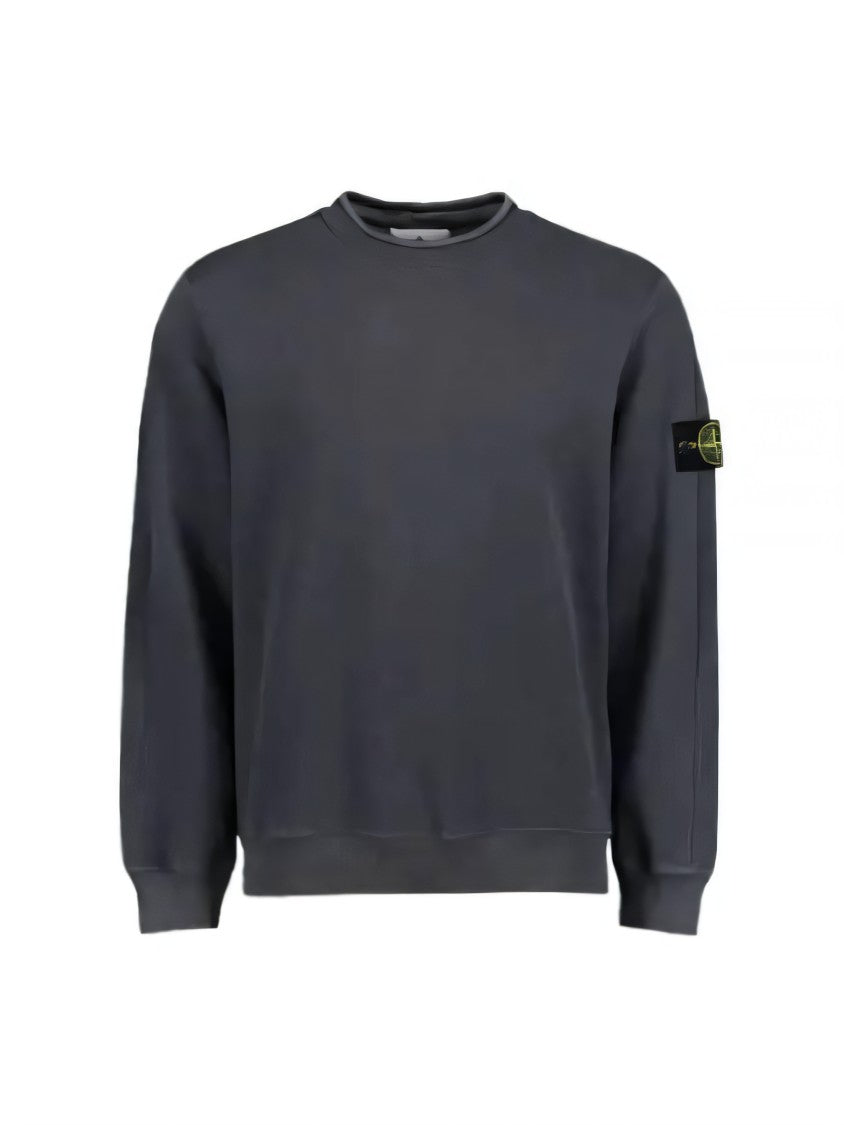 Stone Island Long-Sleeve Grey Top