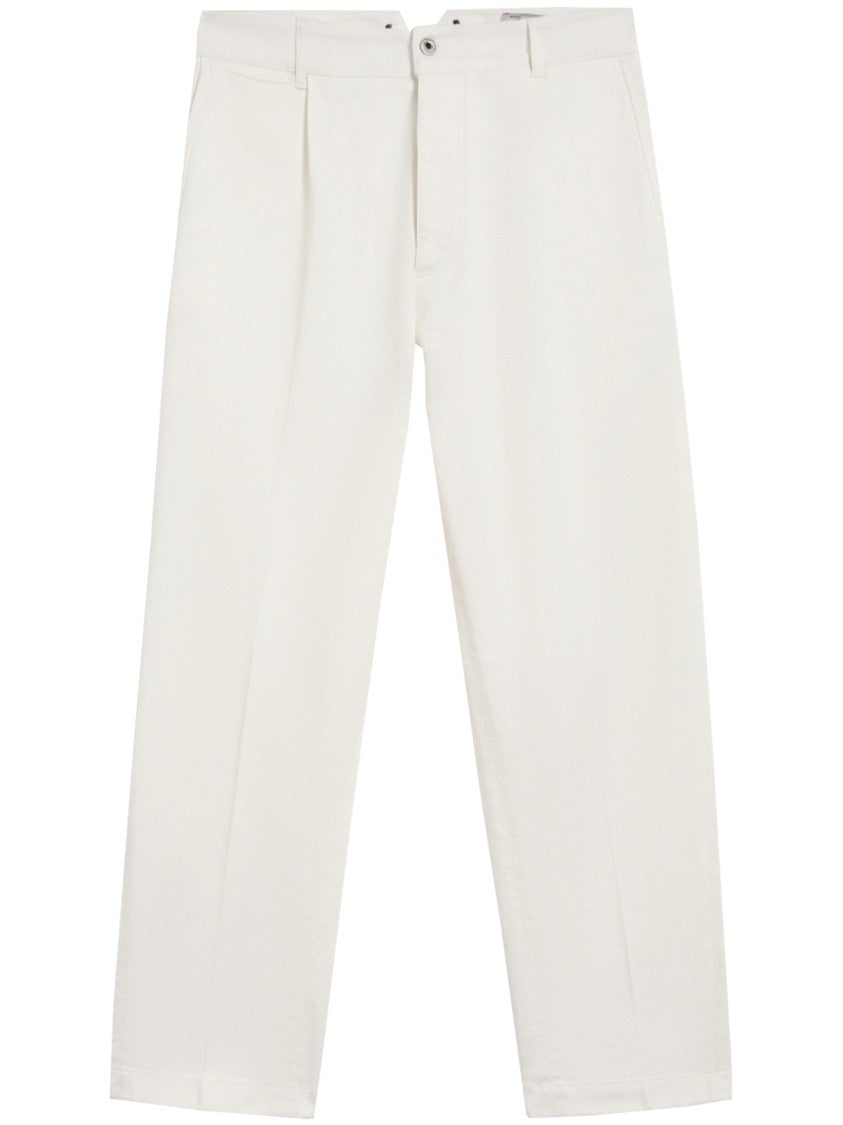 Pence Liam Straight Leg Tailored Buckle Trousers