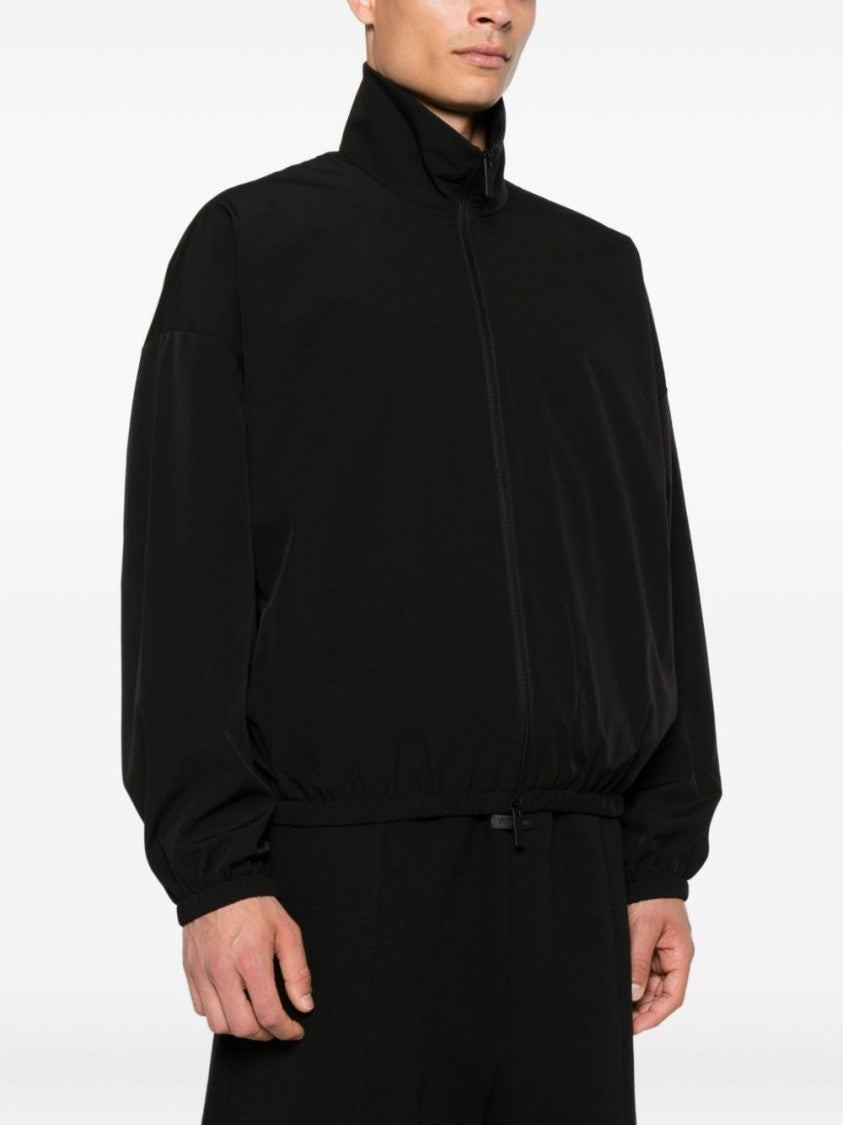 Fear Of God Zip-Up Black Sweatshirt