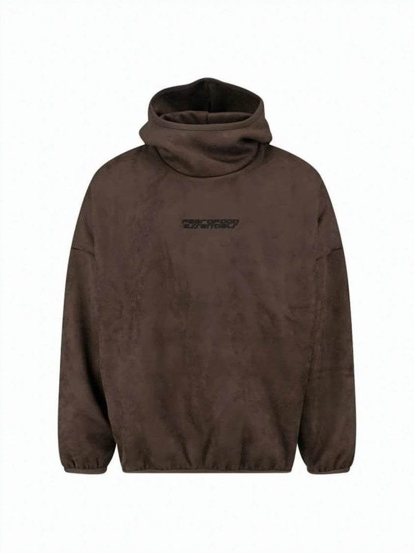 Fear Of God Plush Textured Hoodie With Turtleneck