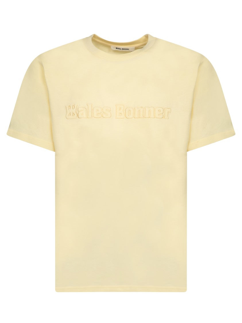 Wales Bonner Yellow Cotton T-Shirts