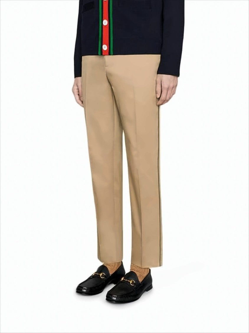 Gucci Black Leather Loafers With Gold-Tone Horsebit Detail