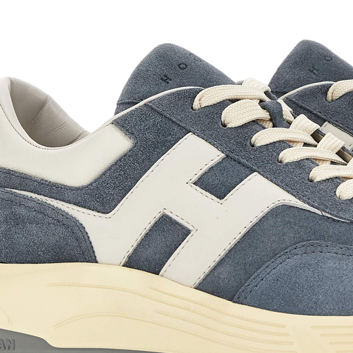 Hogan Leather Memory Foam Sneakers