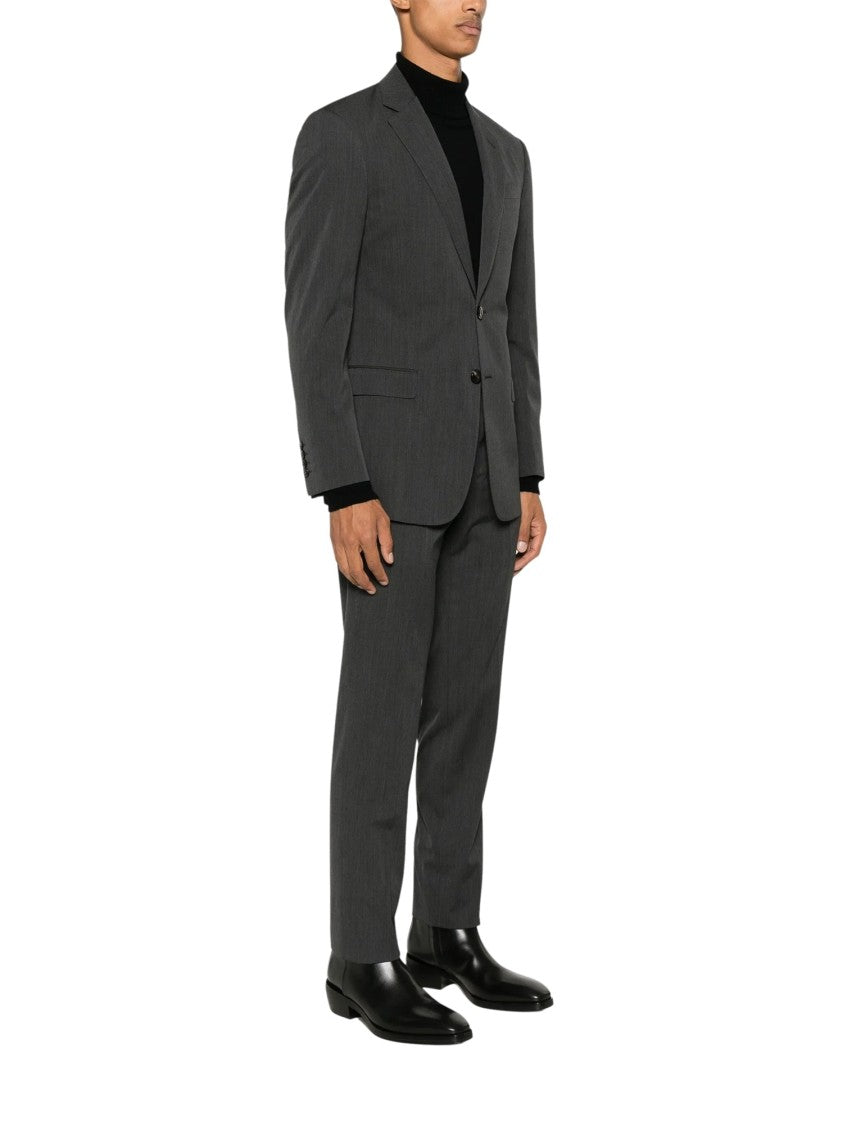 Giorgio Armani Notch-Lapel Tailored Virgin Wool Suit