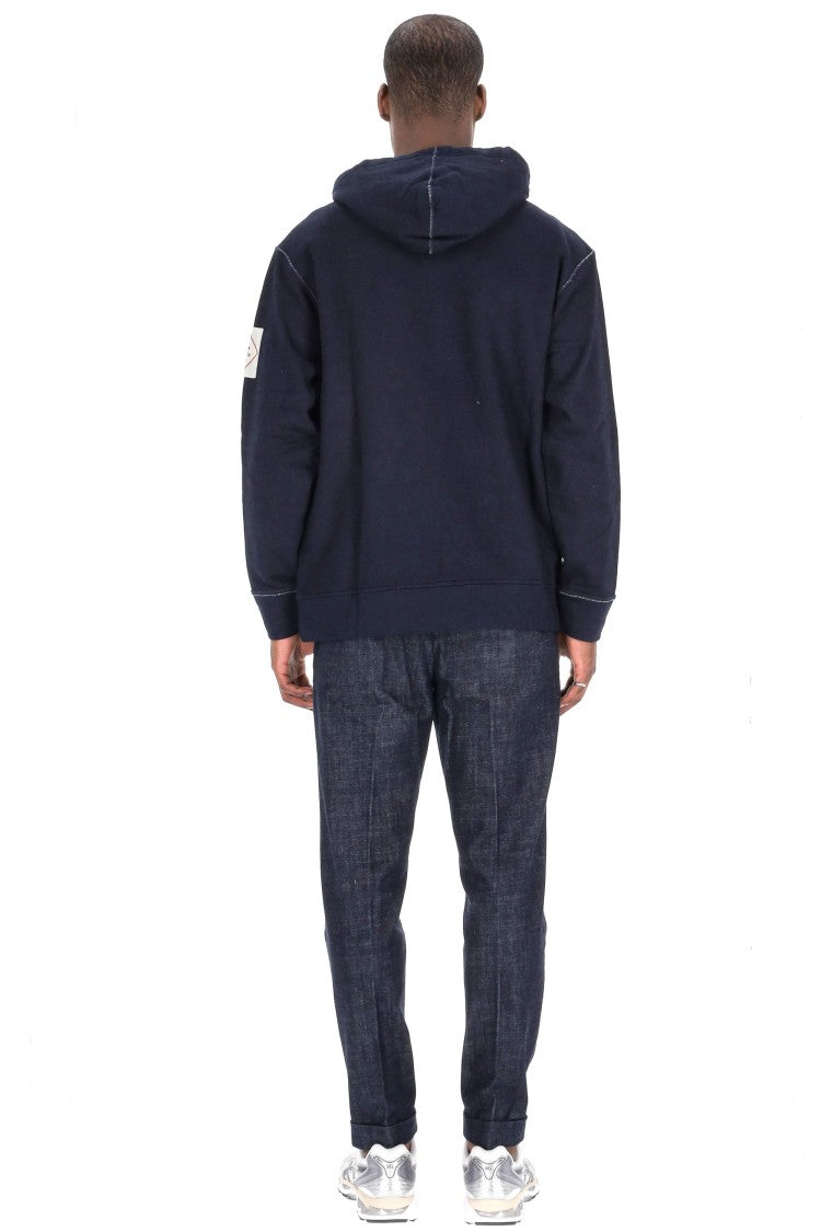 C.P. Company Indigo Dyed Hoodie