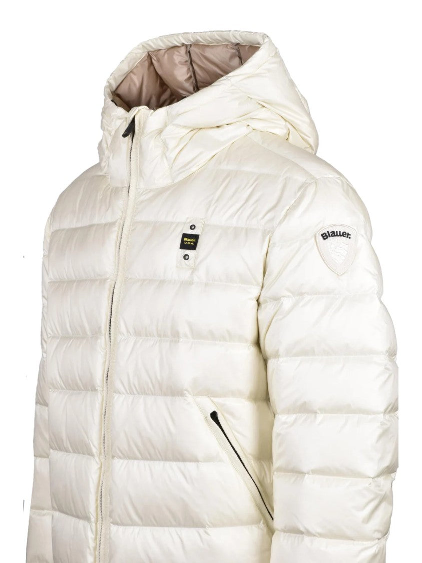 Blauer Beige Lightweight Polyamide Down Jacket