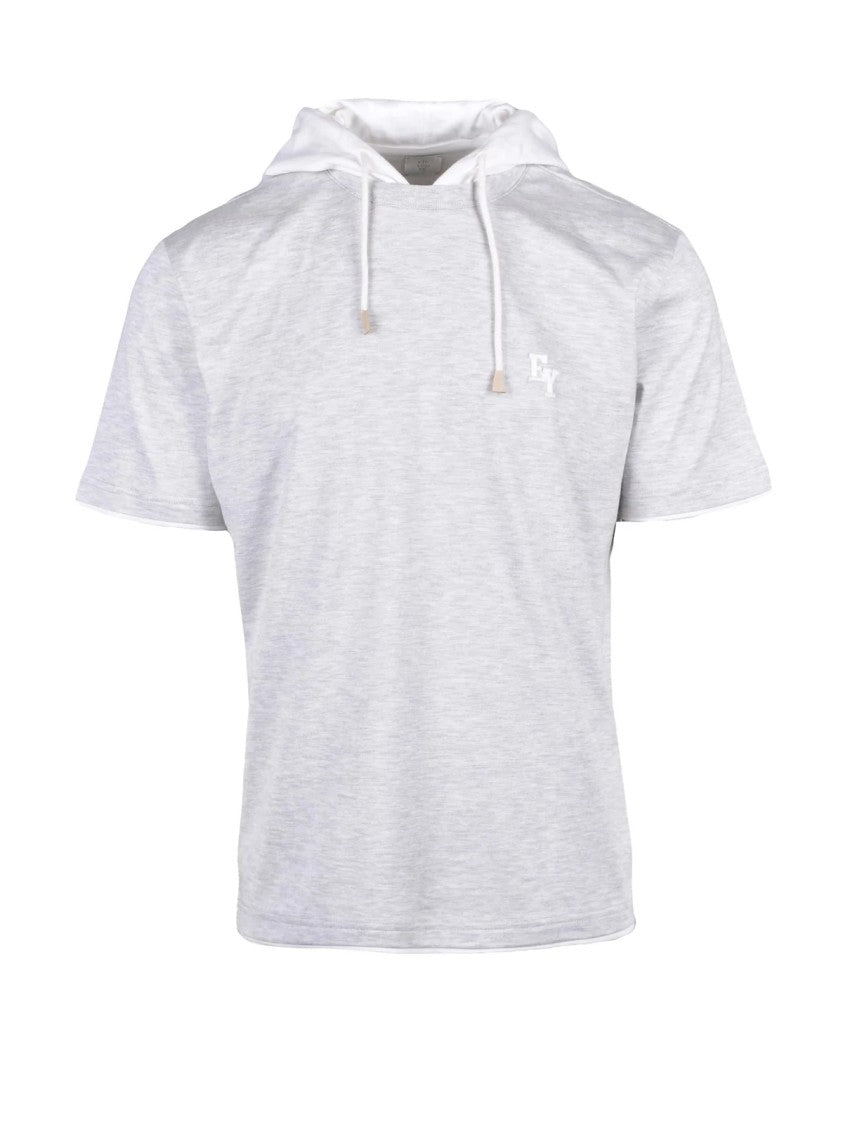 Eleventy Red Men Cotton T-Shirt