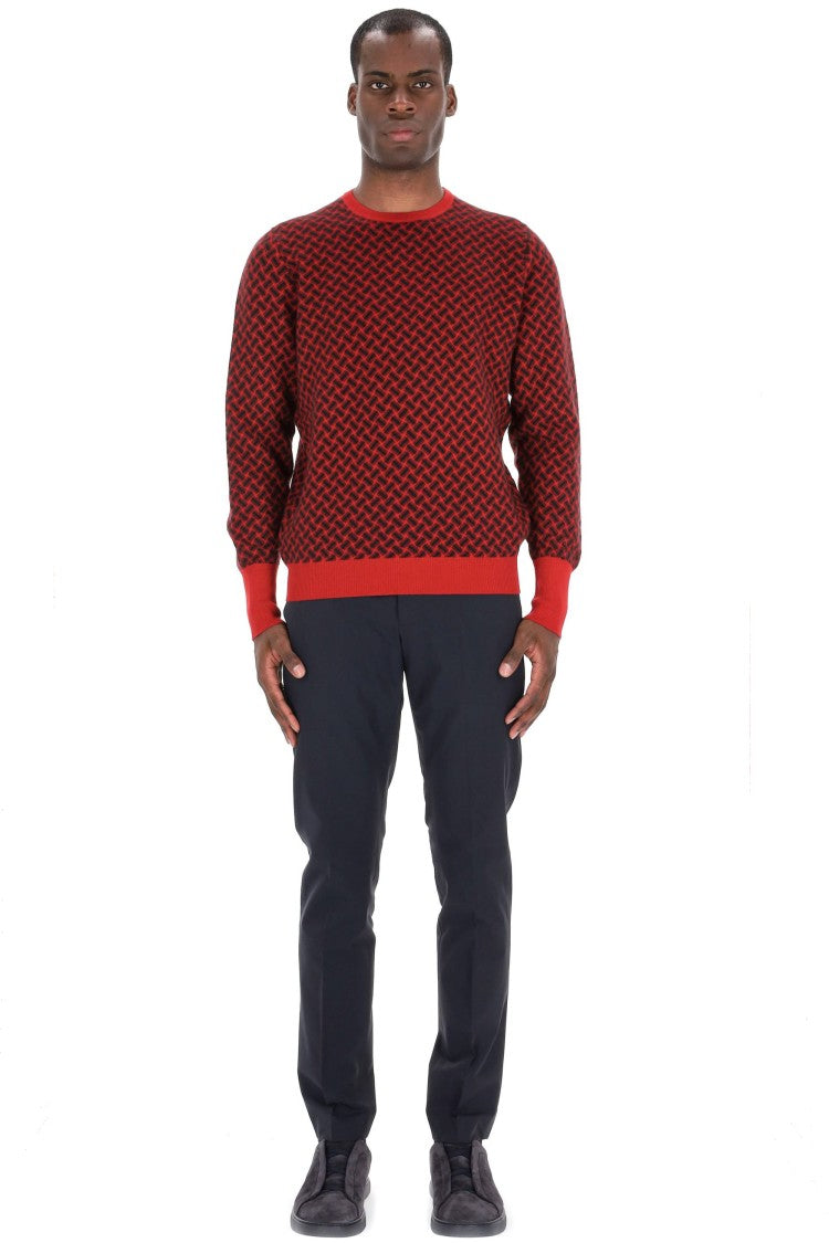 Drumohr Biscottino Cashmere Crewneck Sweater