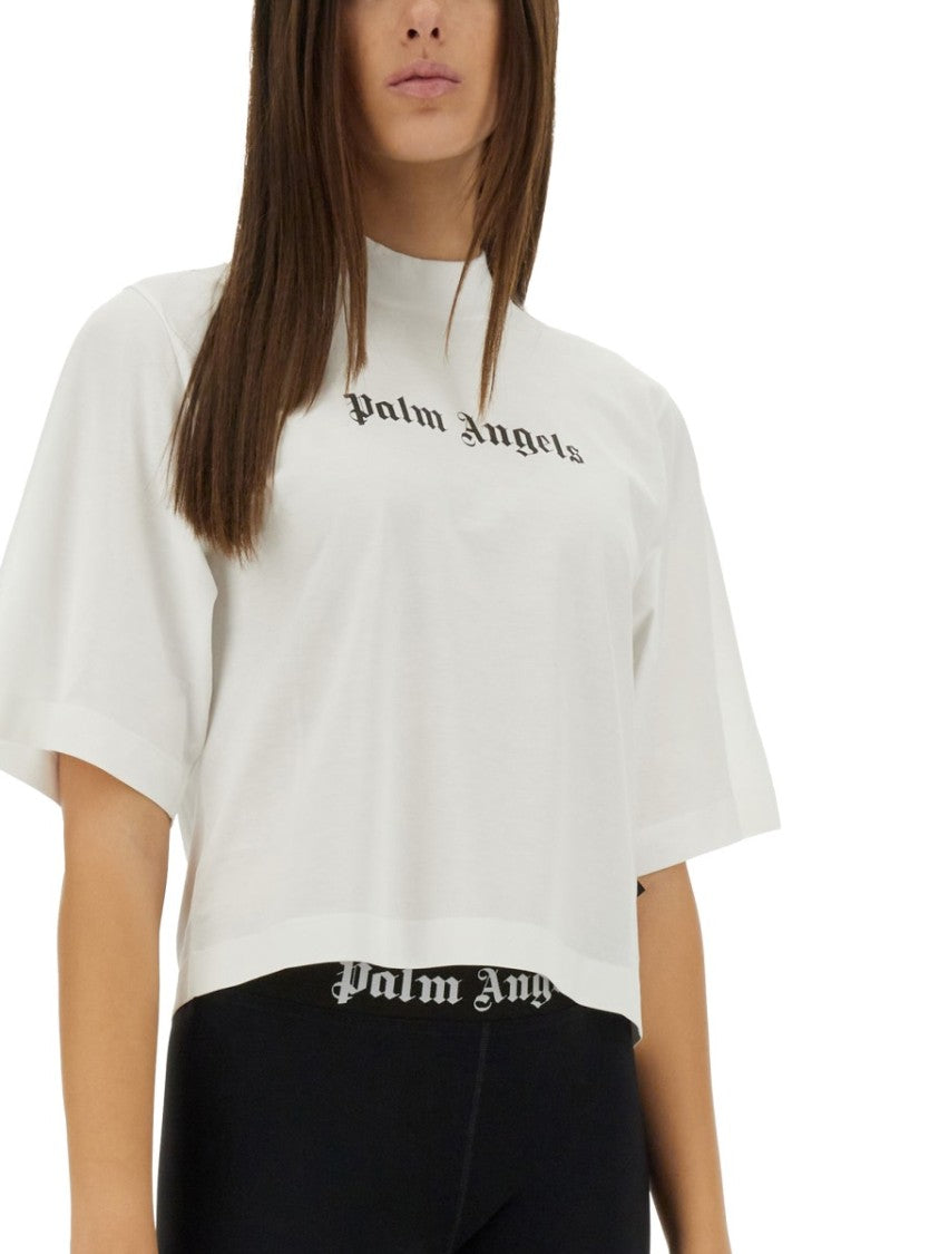 Palm Angels T-Shirt With Logo