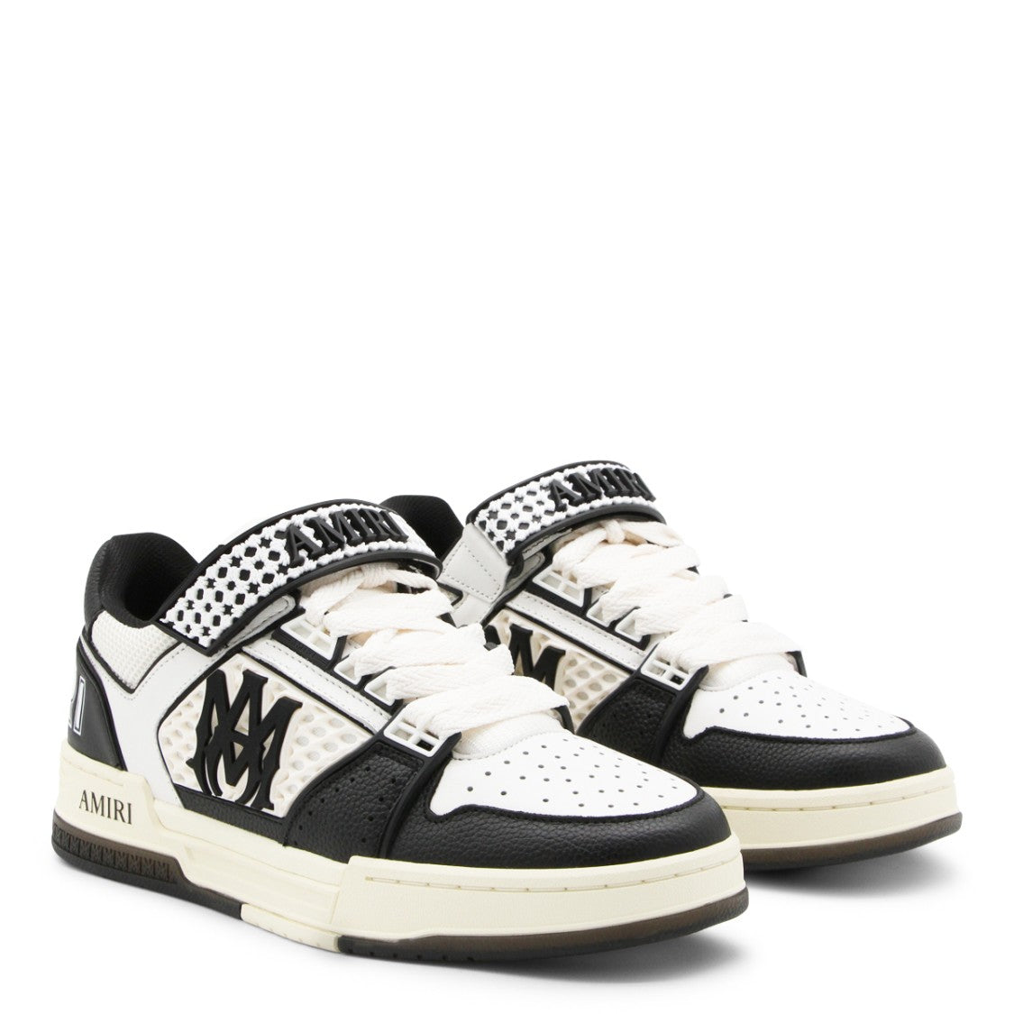 Amiri Black Leather Sneakers