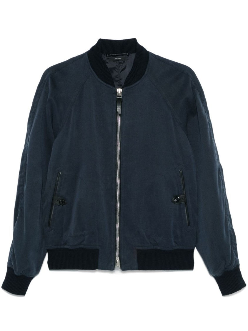 Tom Ford Gabardine Bomber Jacket