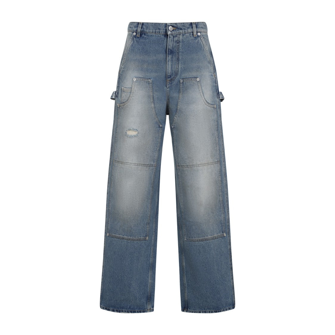 Moschino Blue Cotton Jeans