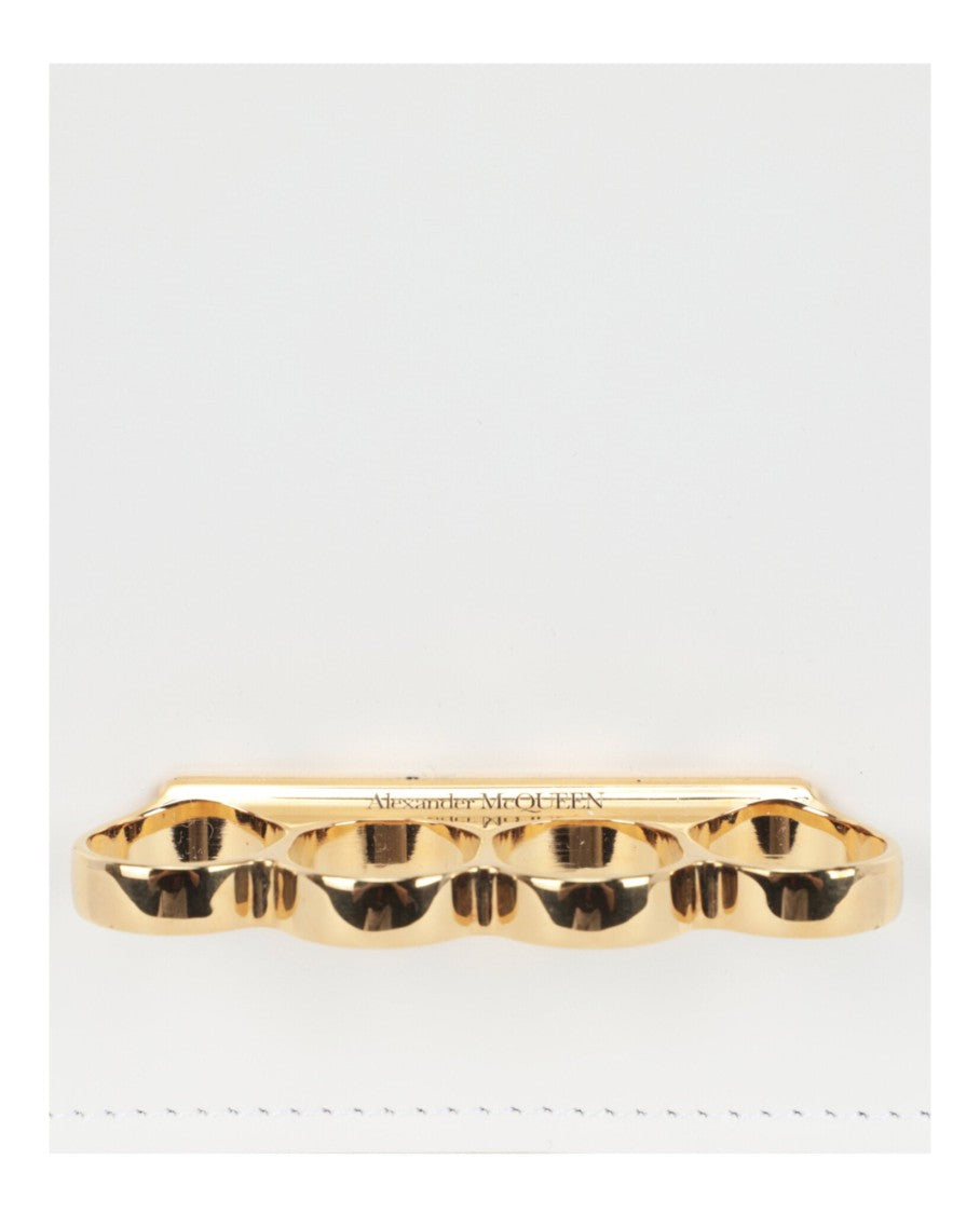 Alexander Mcqueen Four Ring Crossbody Bag
