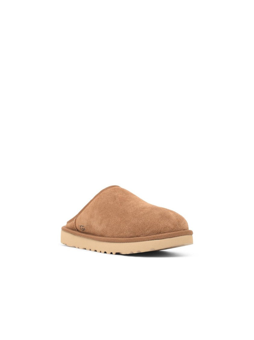 Ugg Chestnut Classic Slip-On Suede Slippers