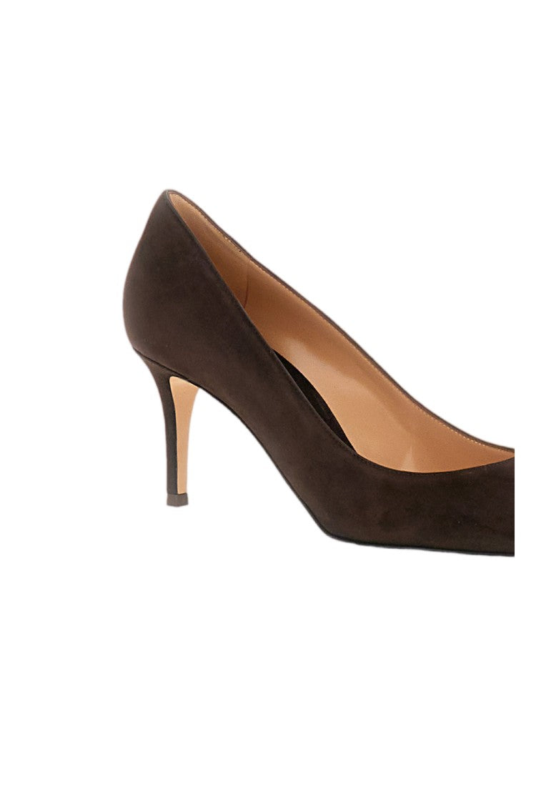 Gianvito Rossi Pointed-Toe Suede Stiletto Pumps By Gianvito Rossi