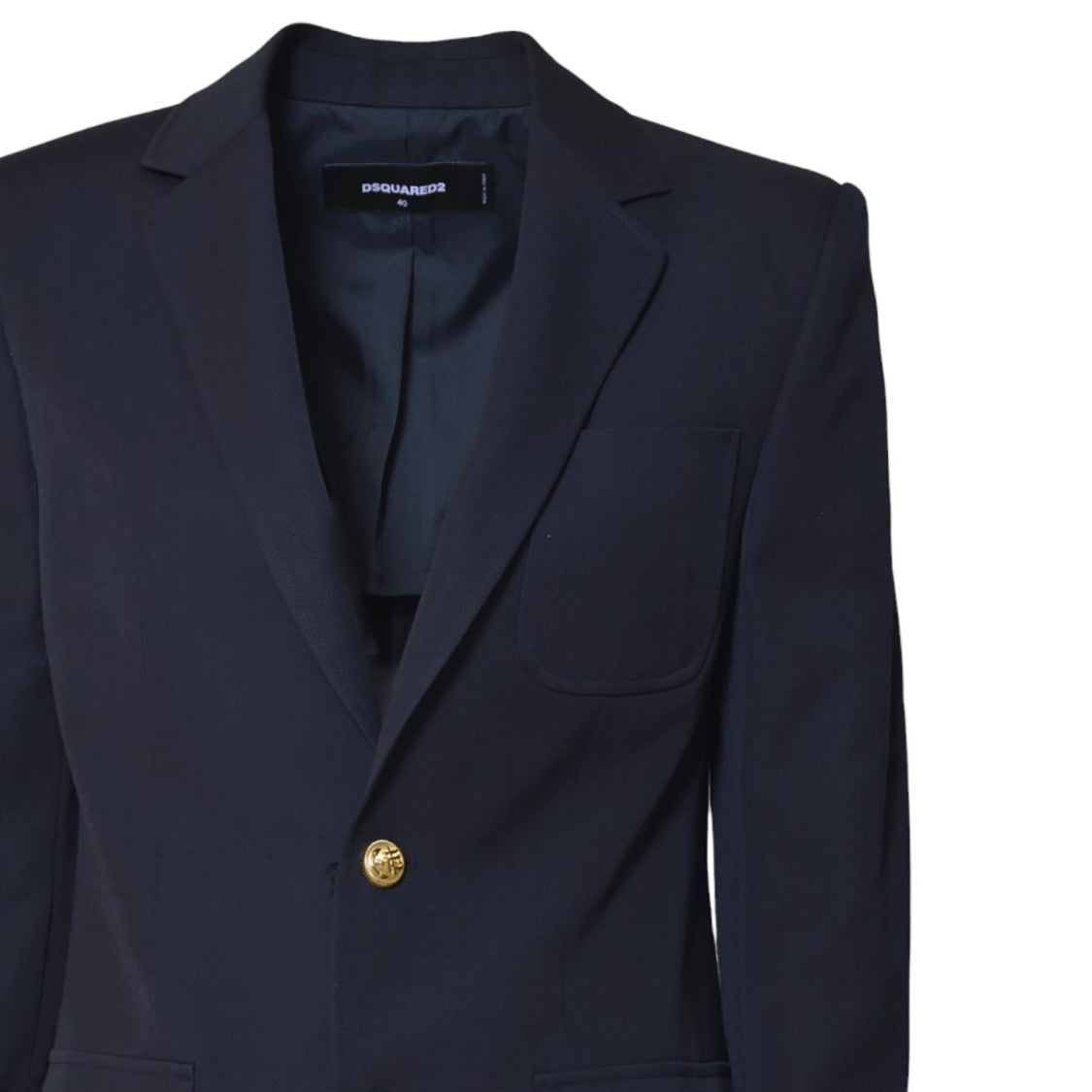 Dsquared2 Structured Tailored Jacket With Notch Lapel