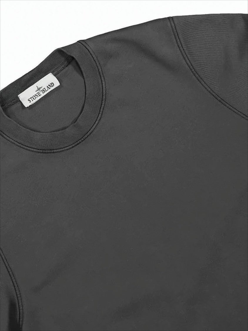 Stone Island Long-Sleeve Sweatshirt With Distinctive Patch Logo