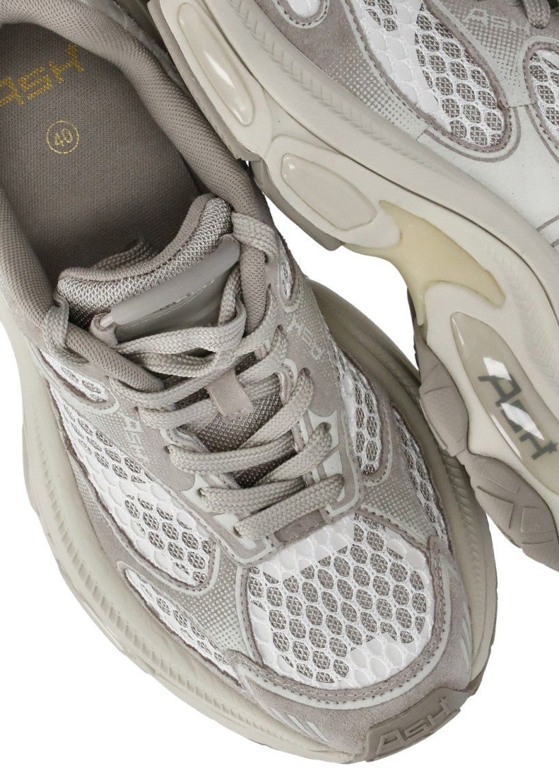 Ash Beige Dragon Suede Inserts Sneakers