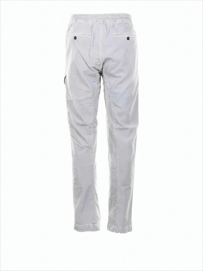 C.P. Company Relaxed-Fit Cargo Pants With Multiple Pockets And Circular Patch Detail