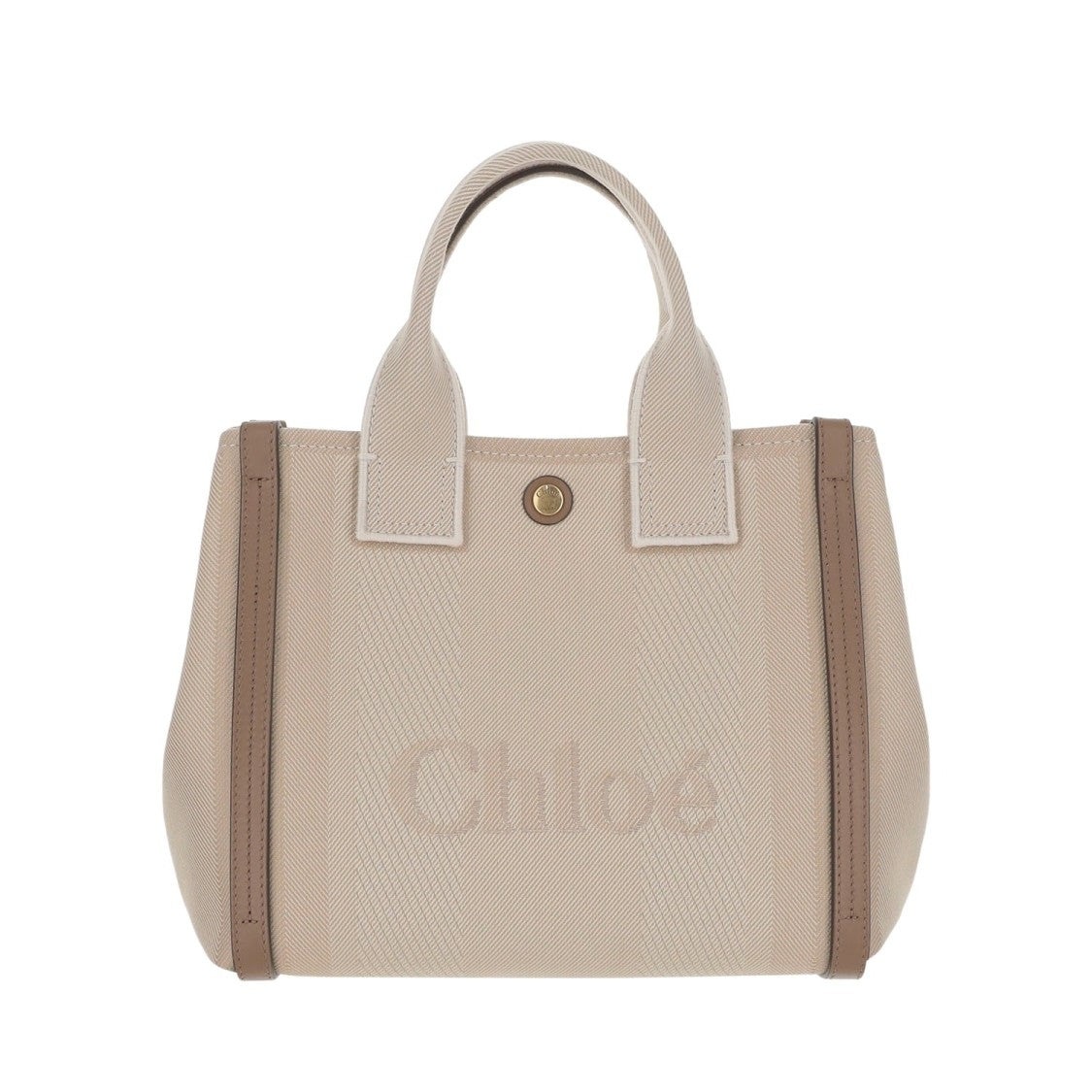 Chloé Carry Small Canvas Tote Bag