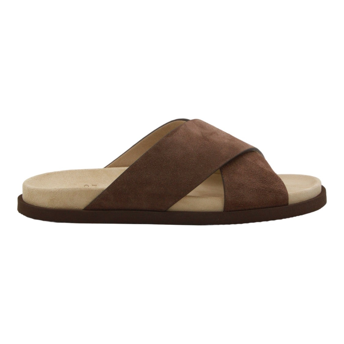 Brunello Cucinelli Slip-On Suede Loafers With Crisscross Straps