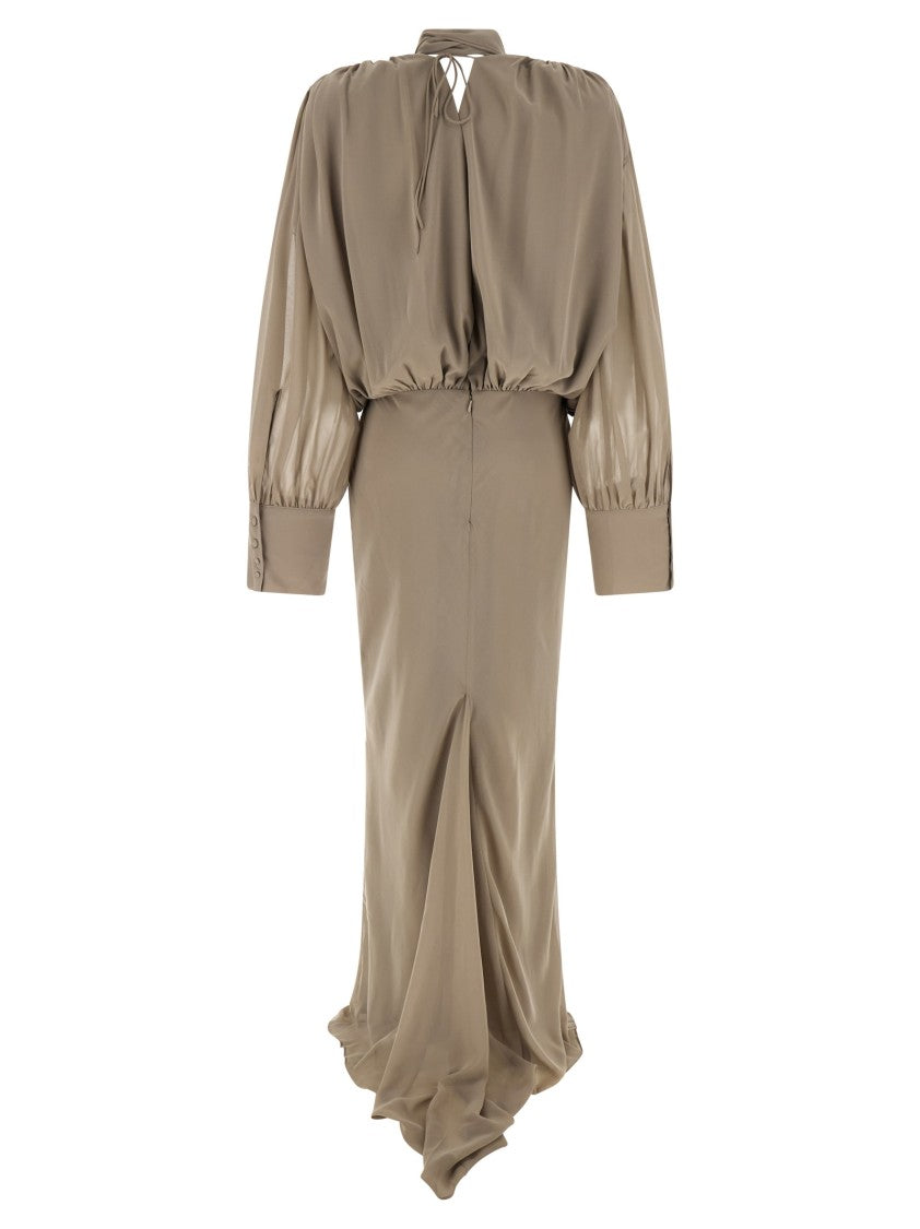 Rotate Birger Christensen 'Chiffon Maxi' Dress