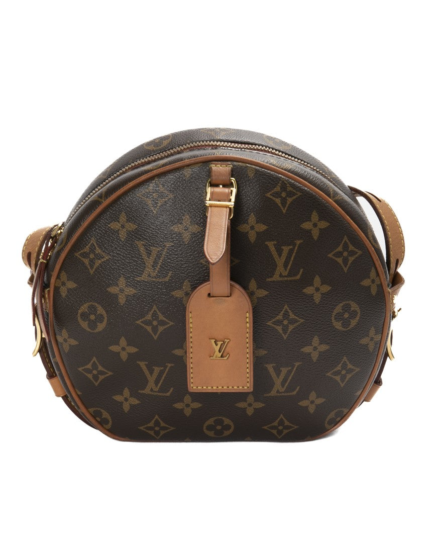 Louis Vuitton Boite Chapeau Souple Mm Monogram With Gold-Tone Hardware