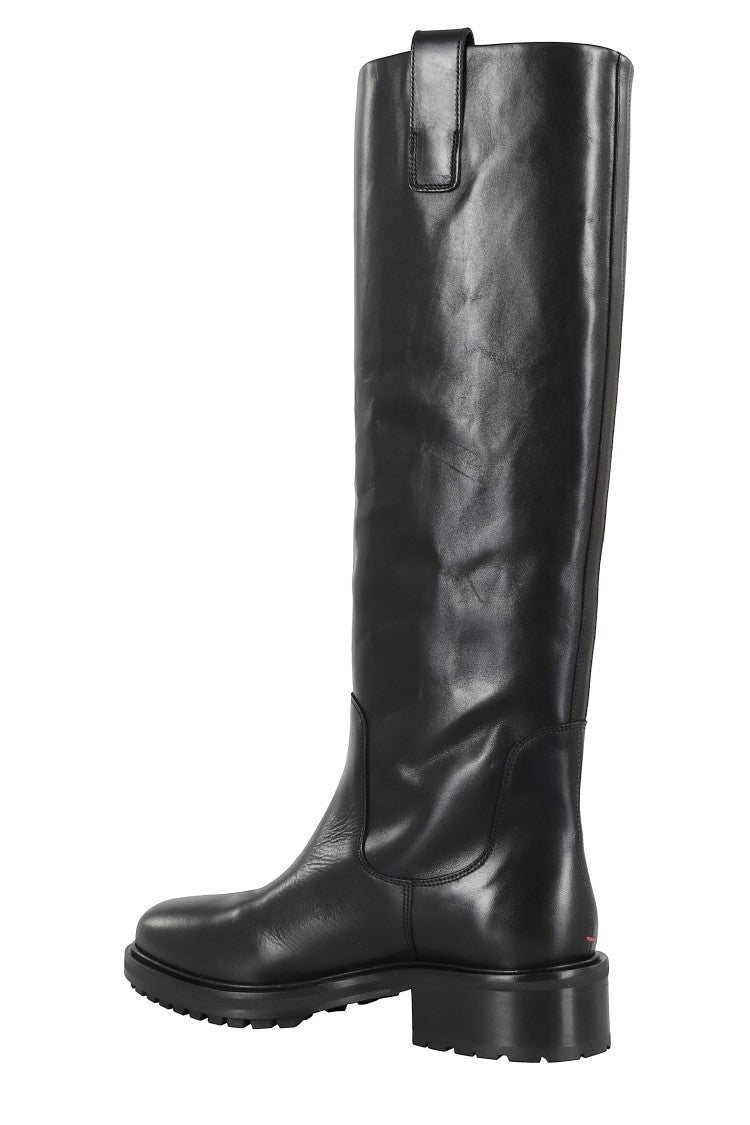 Aeydē Round Toe Tall Boots