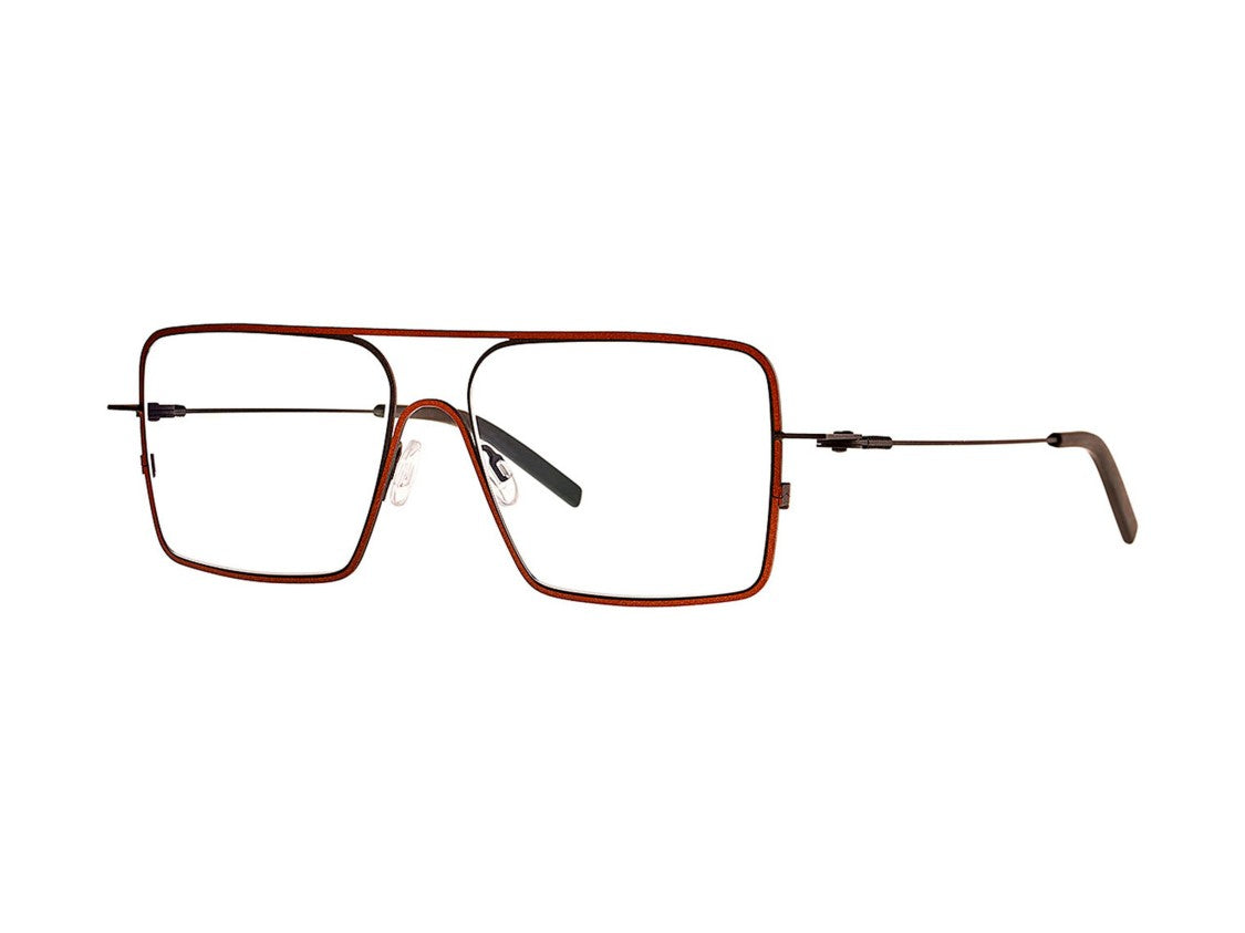 Theo Isohel Oversized Metal Square Sunglasses