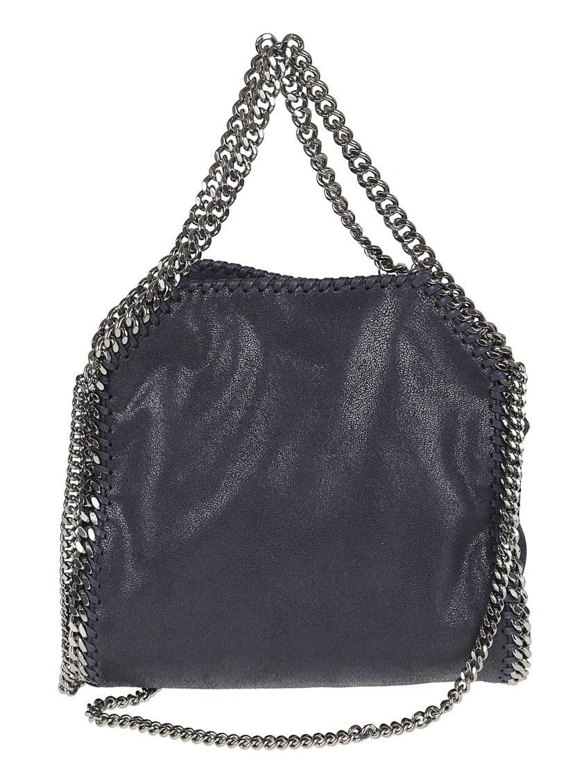 Stella Mccartney Mini Tote Bag With Silver Chain
