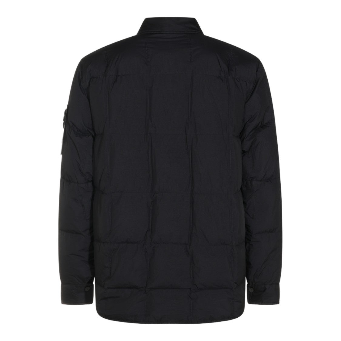 Stone Island Quilted Patch Straight Silhouette Coat