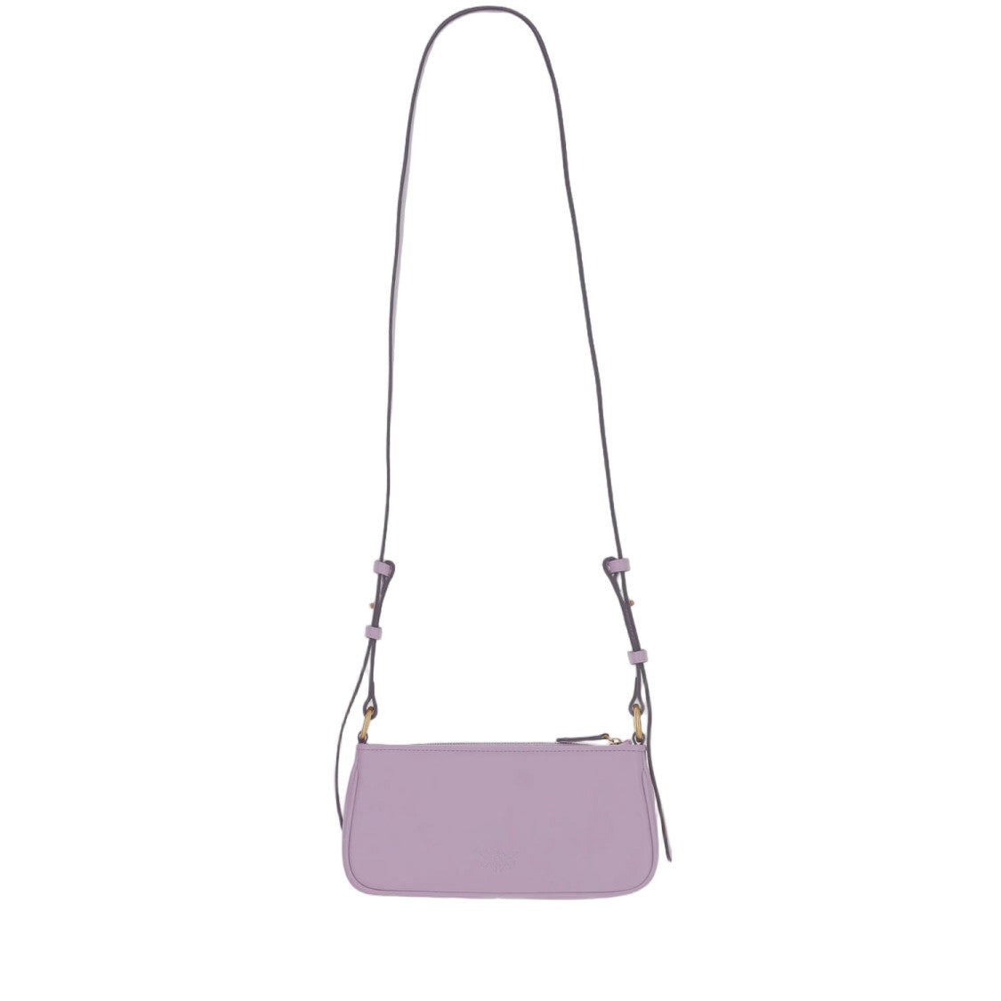 Pinko Half Moon Baguette Mini Leather Bag