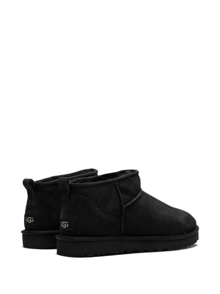 Ugg Low-Cut Matte Finish Pull-On Boots With Heel Tab