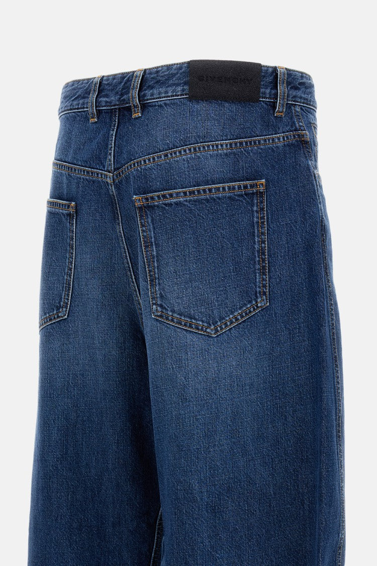 Givenchy Wide Leg Denim Jeans