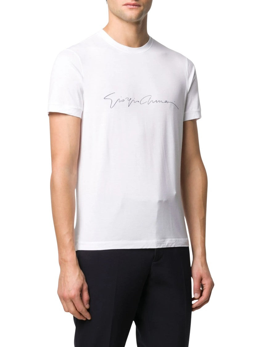 Giorgio Armani Signature Print T-Shirt