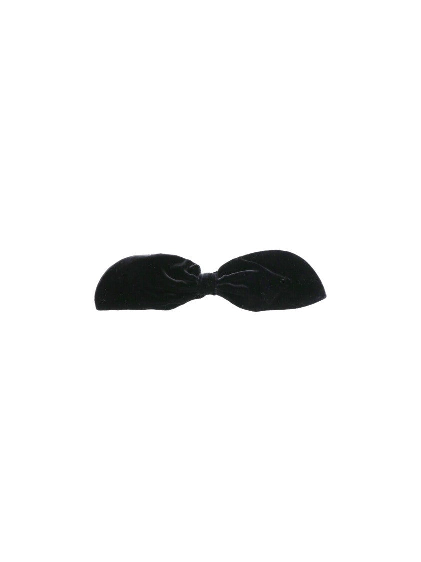Valentino Garavani Black Velvet Adjustable Bow Tie