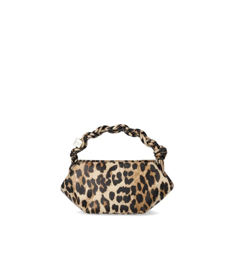 Ganni Bou Mini Animalier Handbag
